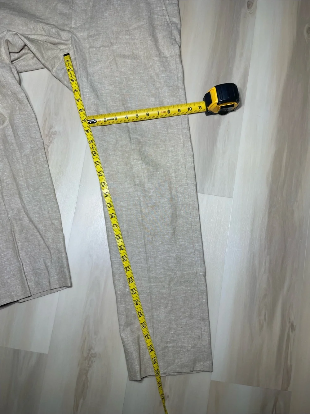 Jos A Bank Dress Pants Linen Blend Slim Fit Suit Separates Men’s 33x30 Beige